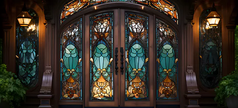 Wrought Iron Storm Door in Key West, FL